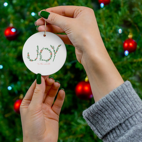 Joy to the World Ornament