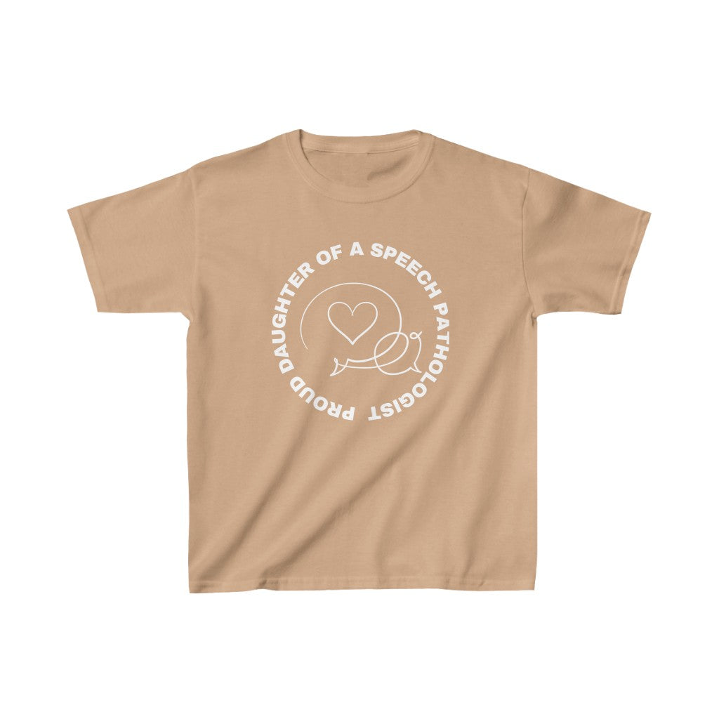 Load image into Gallery viewer, Proud Daughter of a Speech Pathologist Kids Tee
