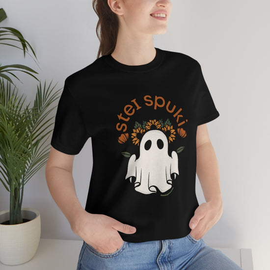 Stay Spooky Ghost Tee (IPA)