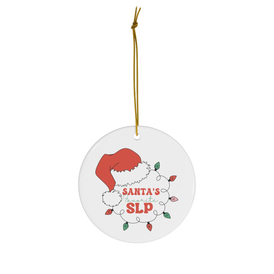 Santa's Favorite SLP Ornament