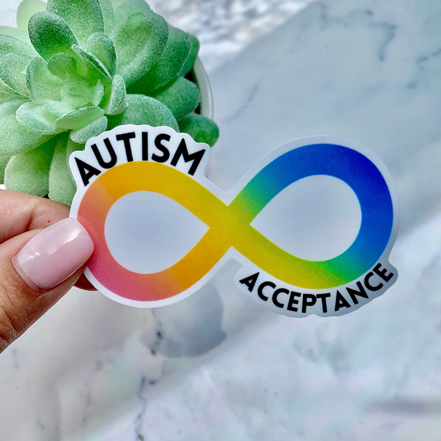 Cargar imagen en el visor de la galería, Autism Acceptance Sticker
