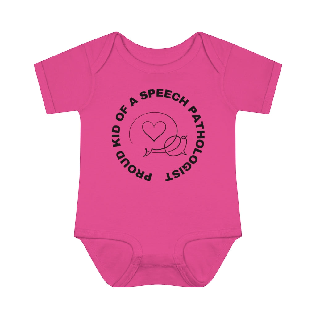 Load image into Gallery viewer, Proud Kid of a Speech Pathologist Kids Onesie

