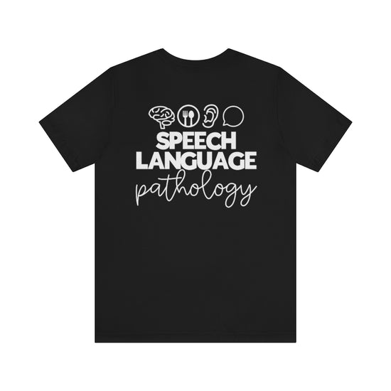 Speech Language Pathology Icon Tee