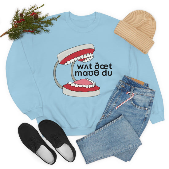 What that Mouth Do (IPA) Crewneck