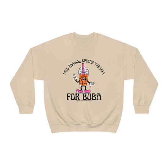 Will Provide Speech Therapy For Boba Crewneck