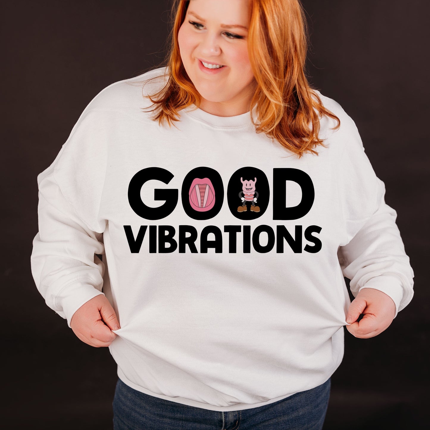 Load image into Gallery viewer, Good Vibrations Crewneck
