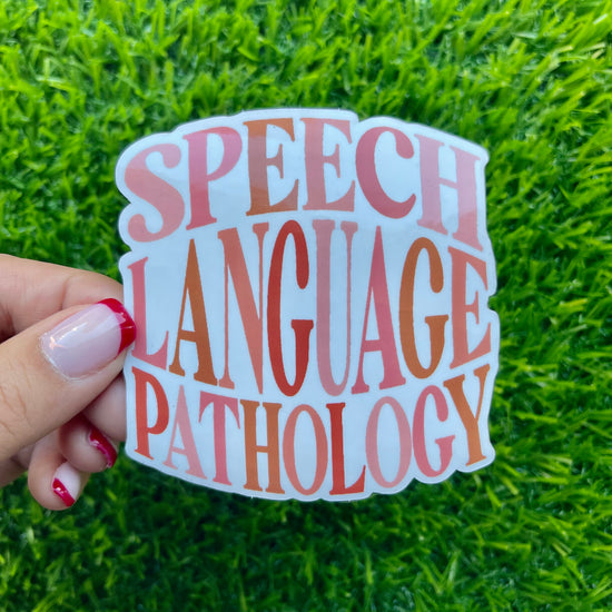Load image into Gallery viewer, Speech Language Pathology Sticker
