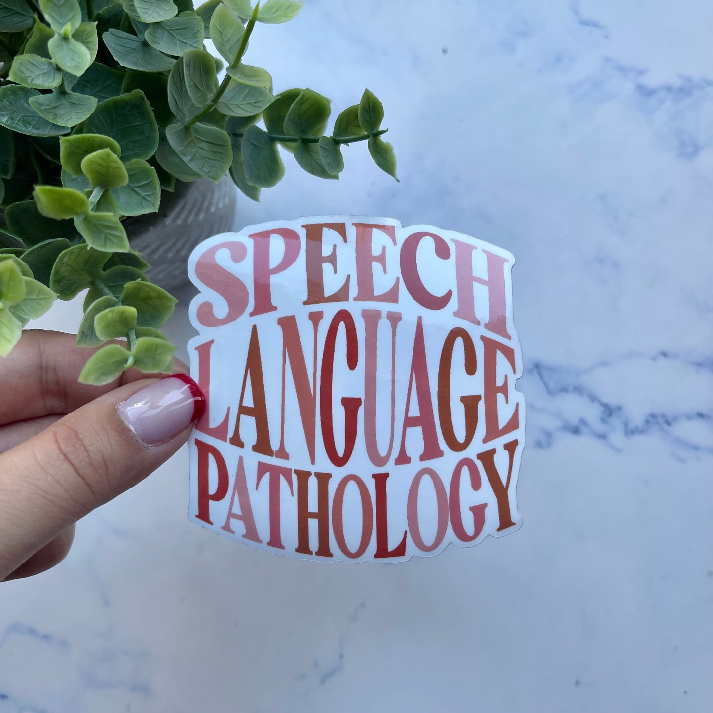 Speech Language Pathology Sticker