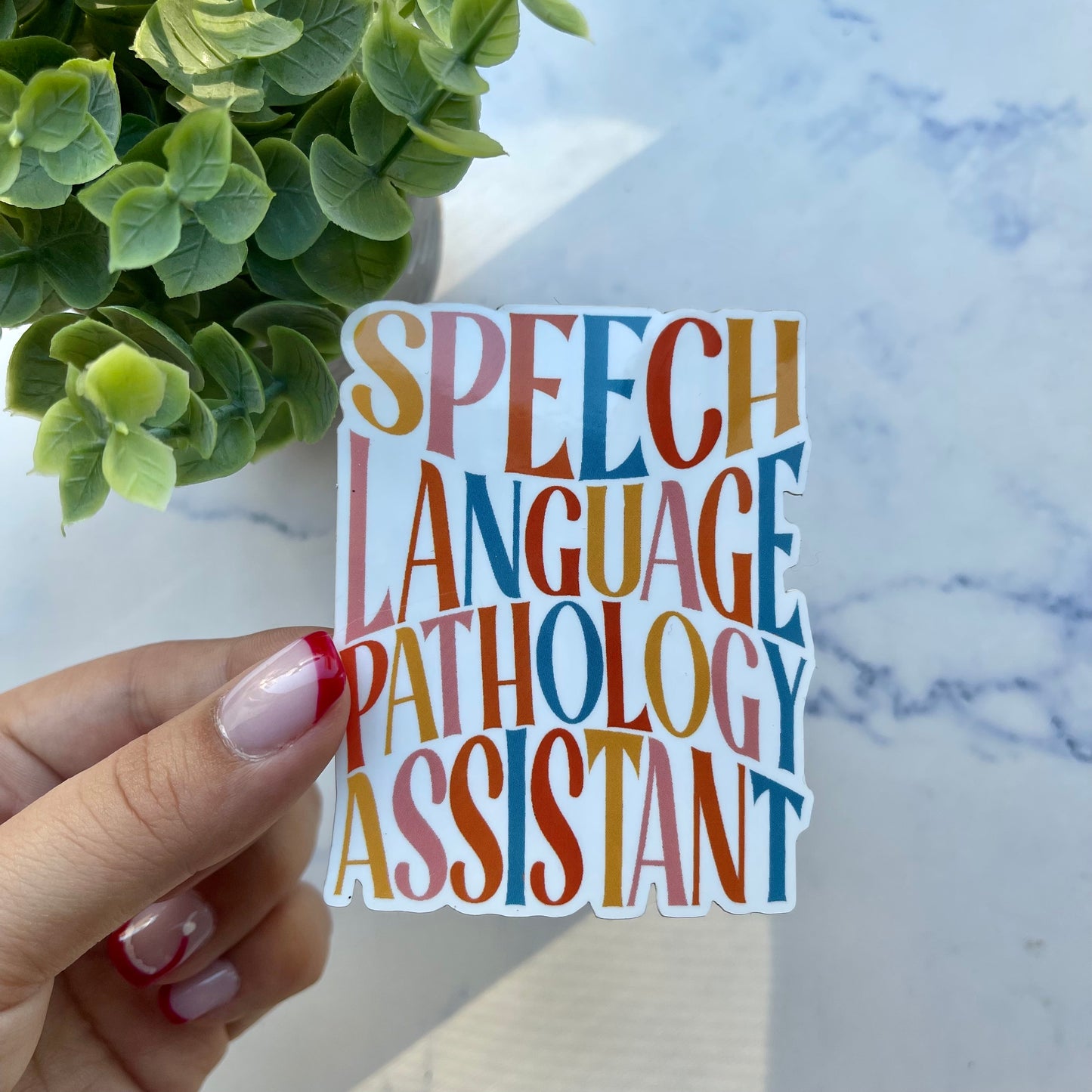 Speech Language Pathology Assistant Sticker