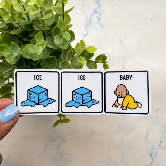 Ice Ice Baby Sticker