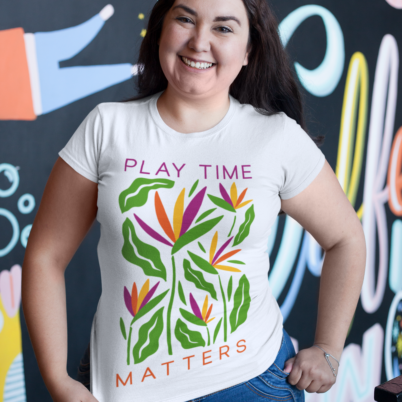Load image into Gallery viewer, Play Time Matters Tee
