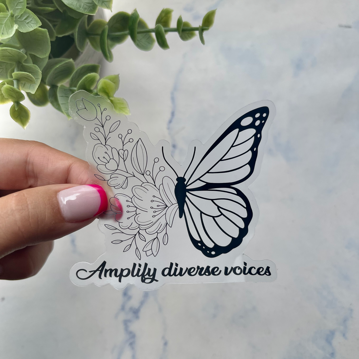 Amplify Diverse Voices Sticker