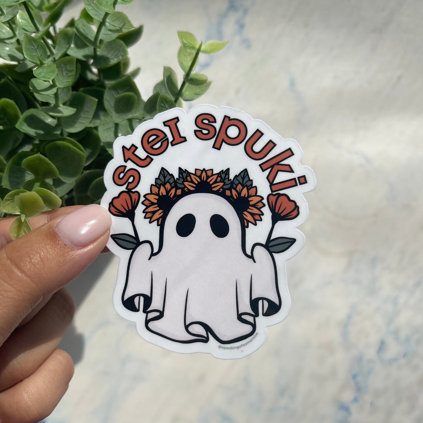 Load image into Gallery viewer, Stay Spooky (IPA) Sticker
