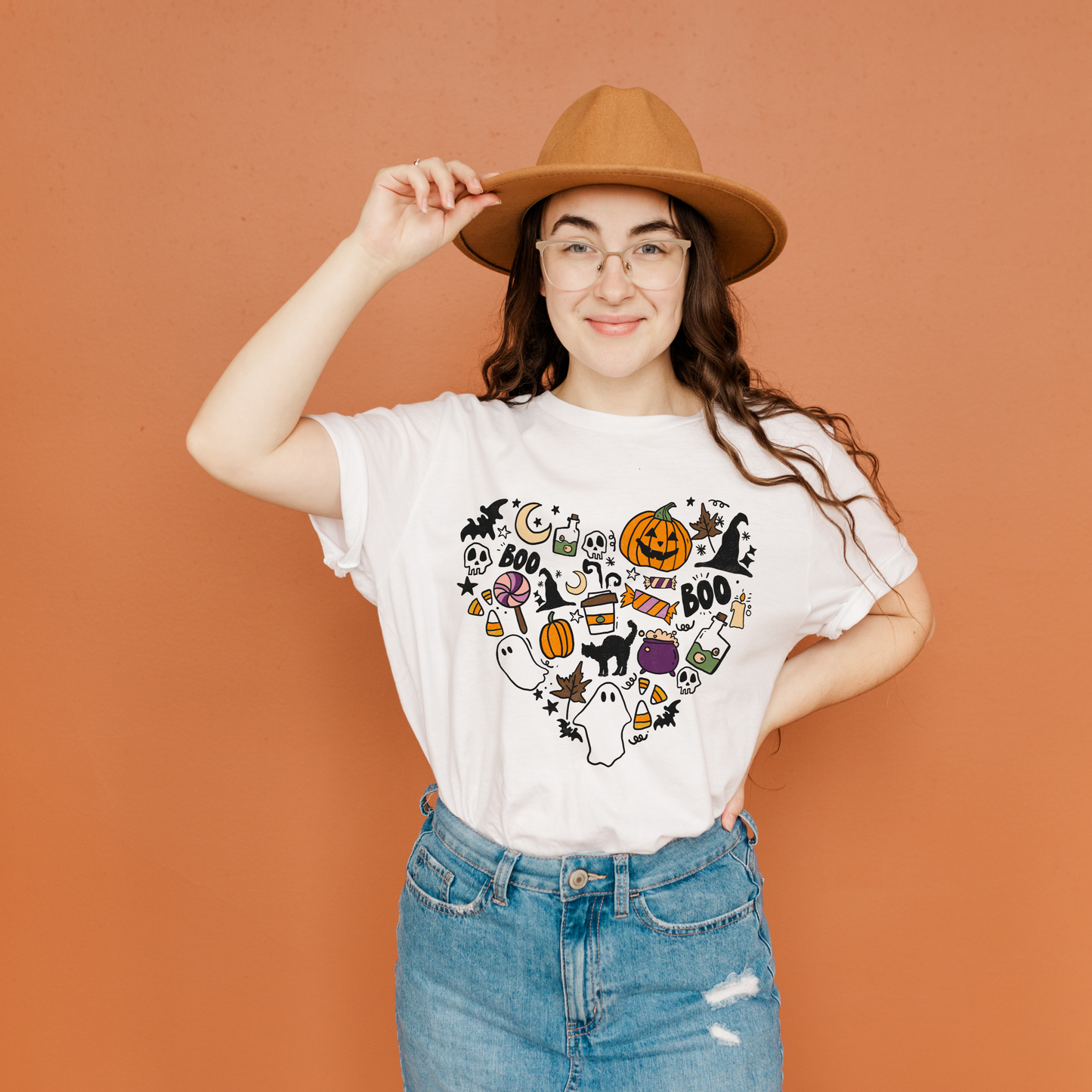 Load image into Gallery viewer, Halloween Heart Tee
