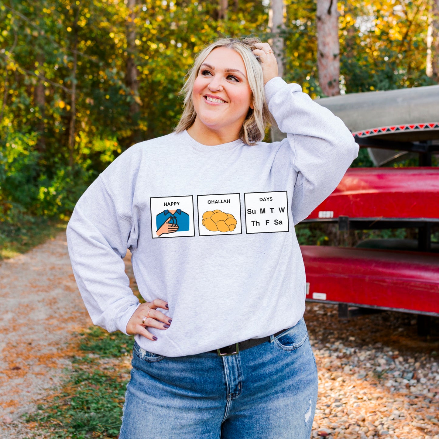 Load image into Gallery viewer, Happy Challah Days AAC Crewneck

