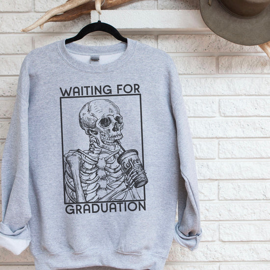 Load image into Gallery viewer, Waiting for Graduation Crewneck
