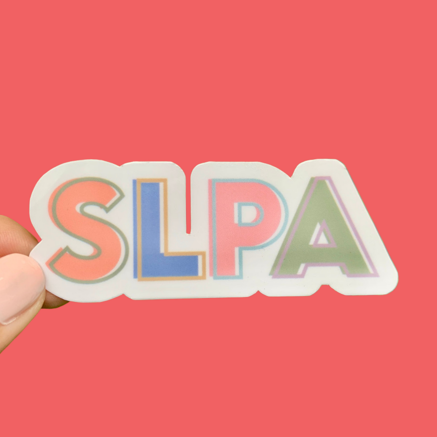 SLPA Outline Sticker