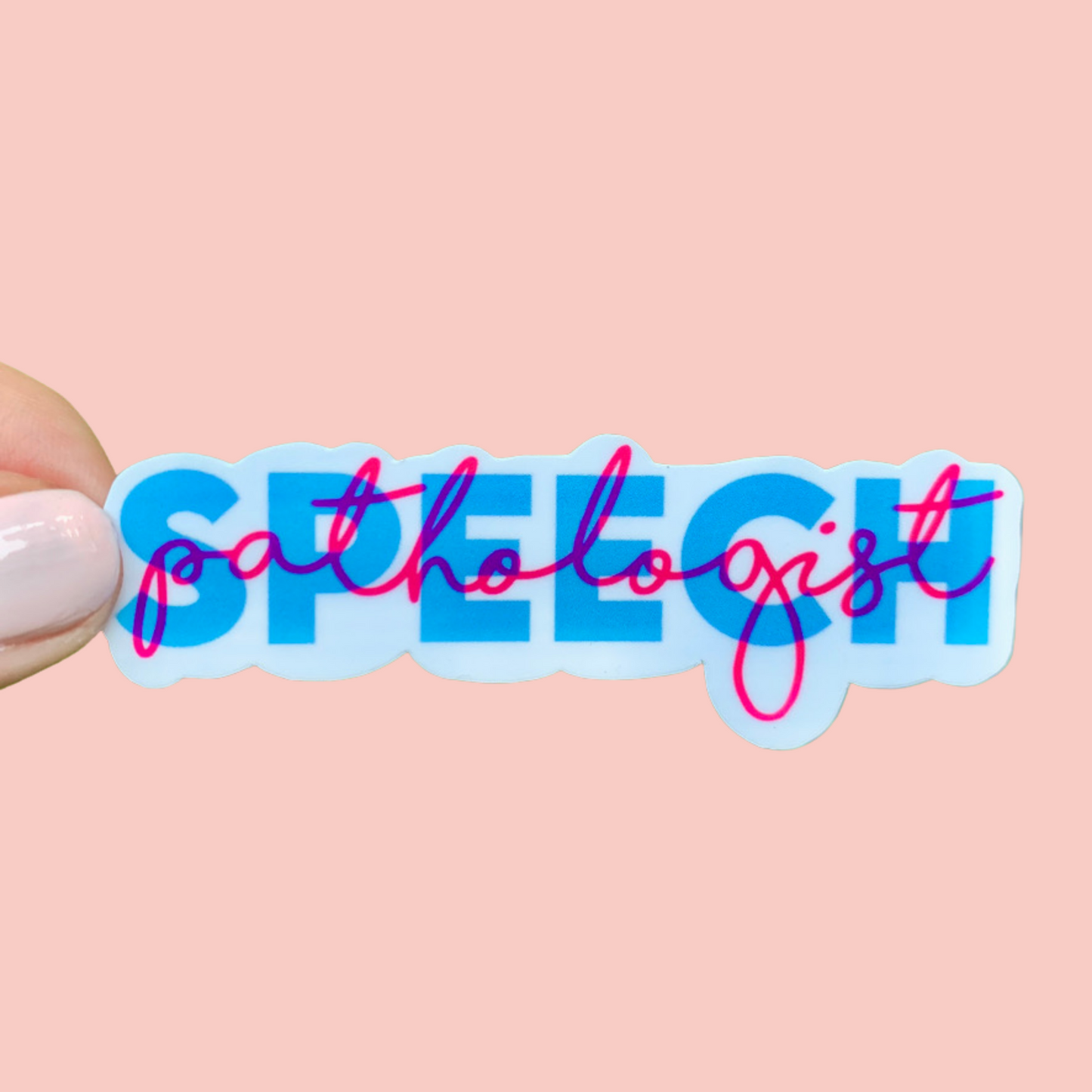 Load image into Gallery viewer, Speech Pathologist 3D Sticker
