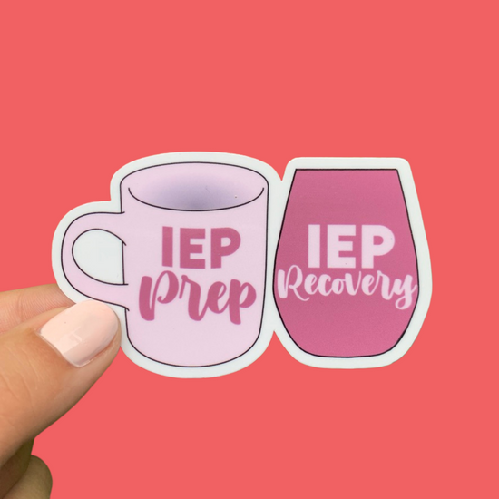 IEP Prep & Recovery Sticker