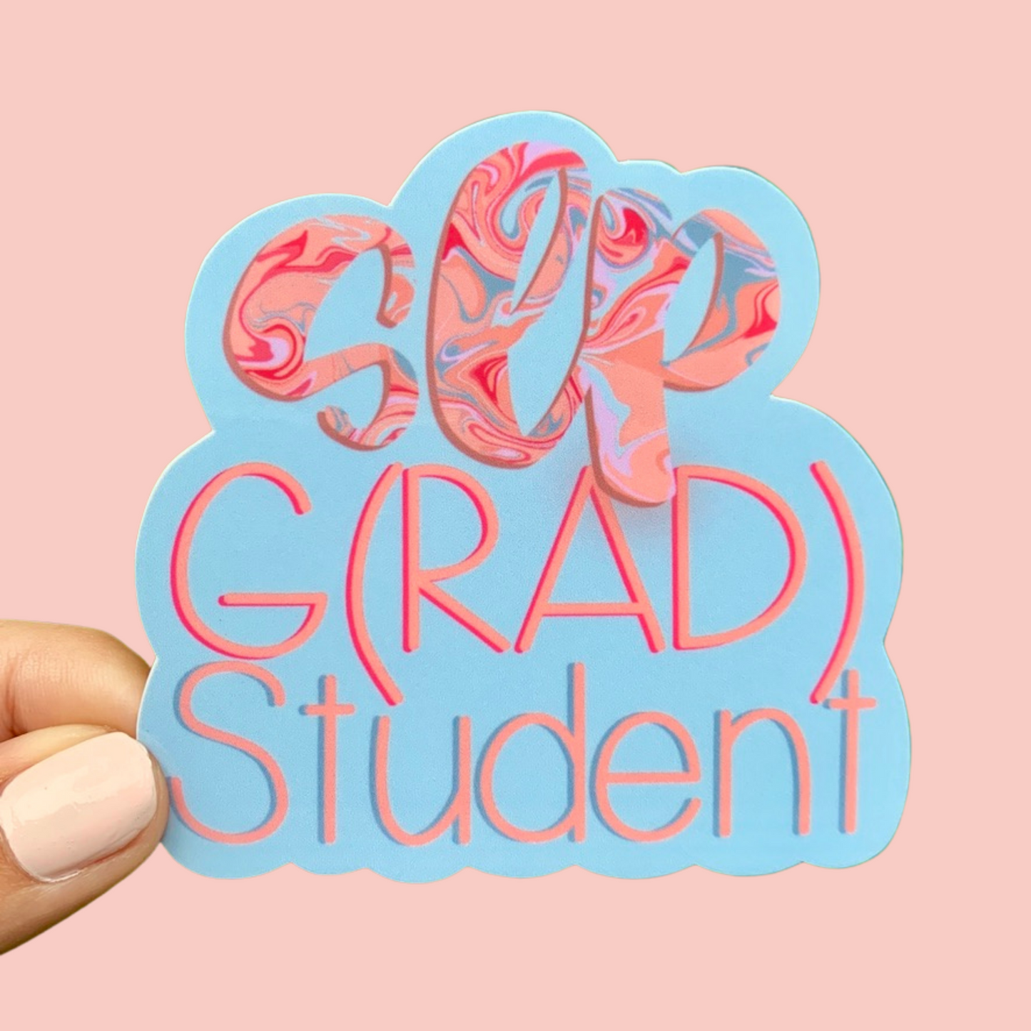 SLP G(Rad) Student Sticker