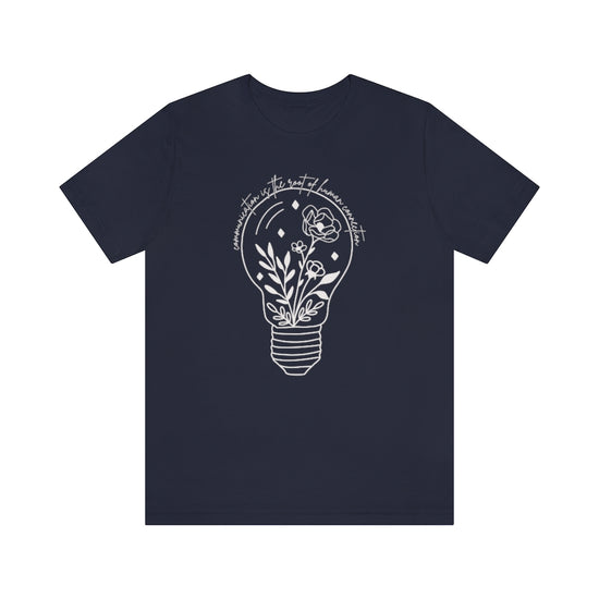 Load image into Gallery viewer, Communication is The Root of Human Connection Tee
