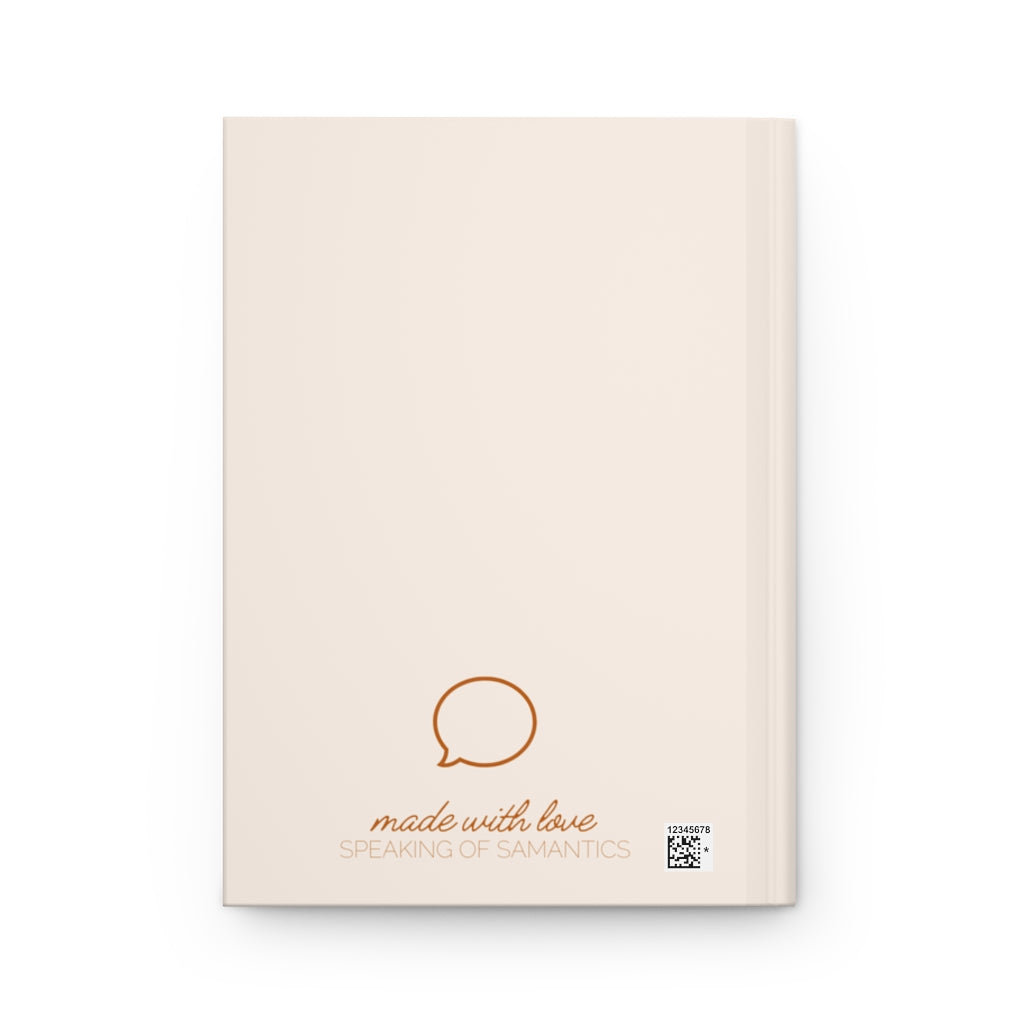 Load image into Gallery viewer, Speech Language Pathology Orange Hardcover Notebook
