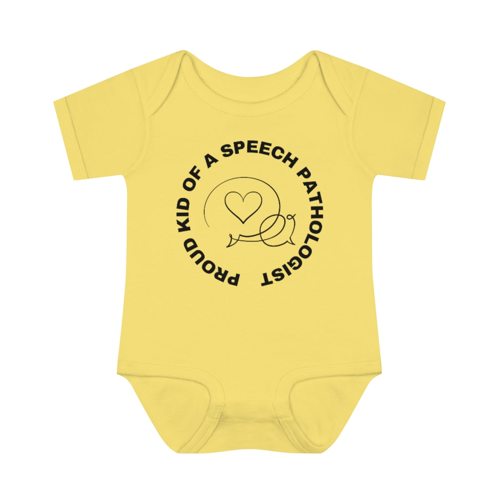 Load image into Gallery viewer, Proud Kid of a Speech Pathologist Kids Onesie
