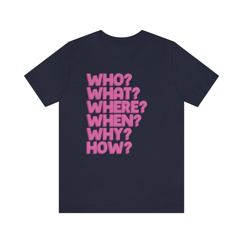 WH Questions Tee