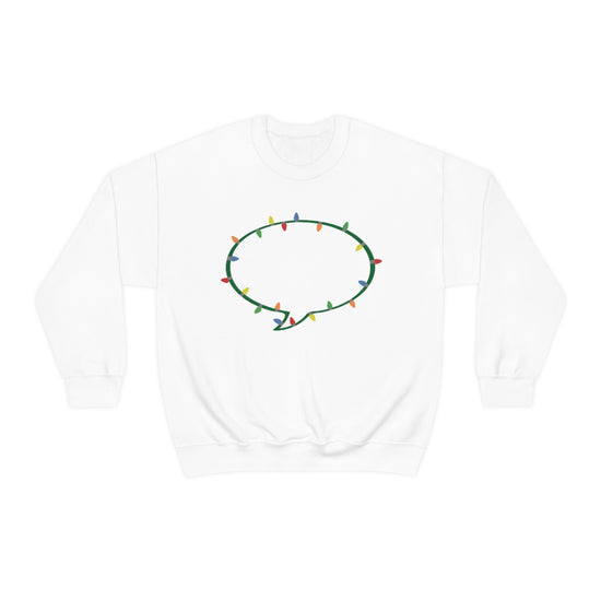 Load image into Gallery viewer, Speech Bubble Lights Crewneck
