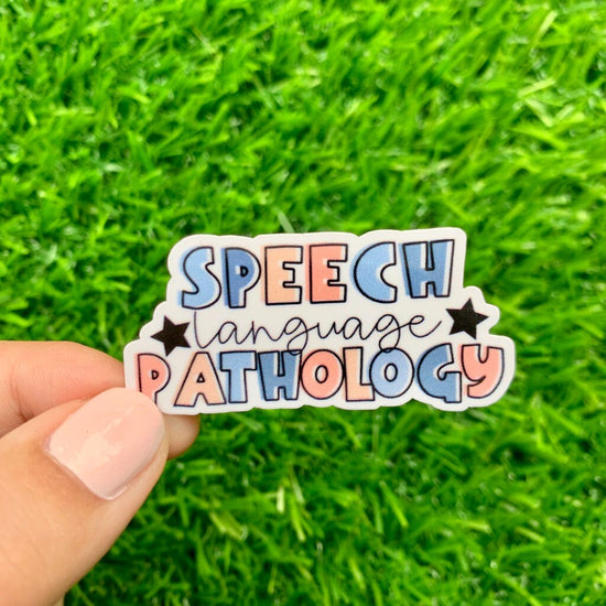 Speech Path Mini Sticker