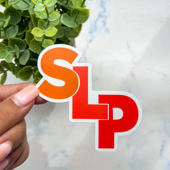 SLP Letters Sticker