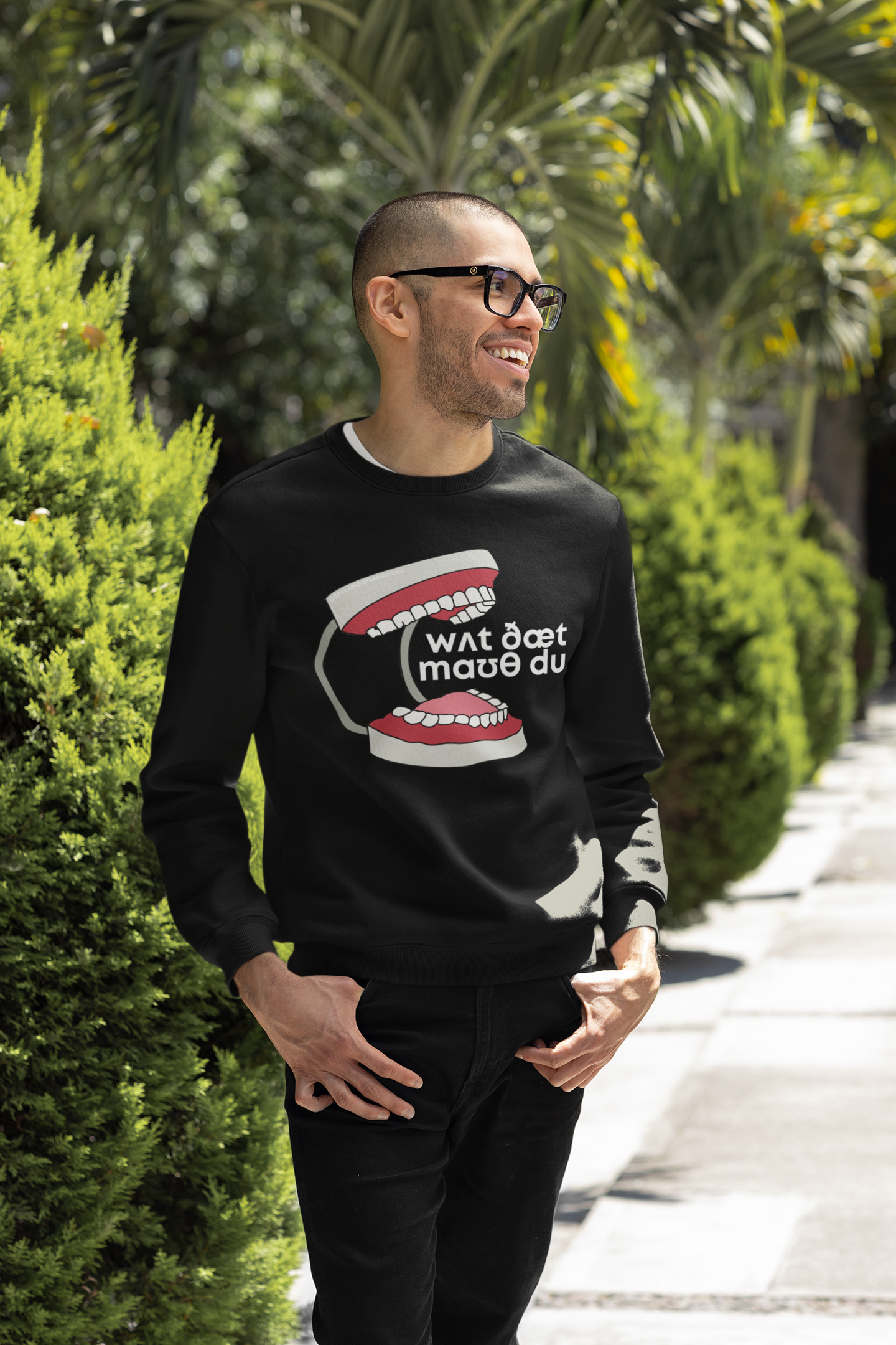 What that Mouth Do (IPA) Crewneck