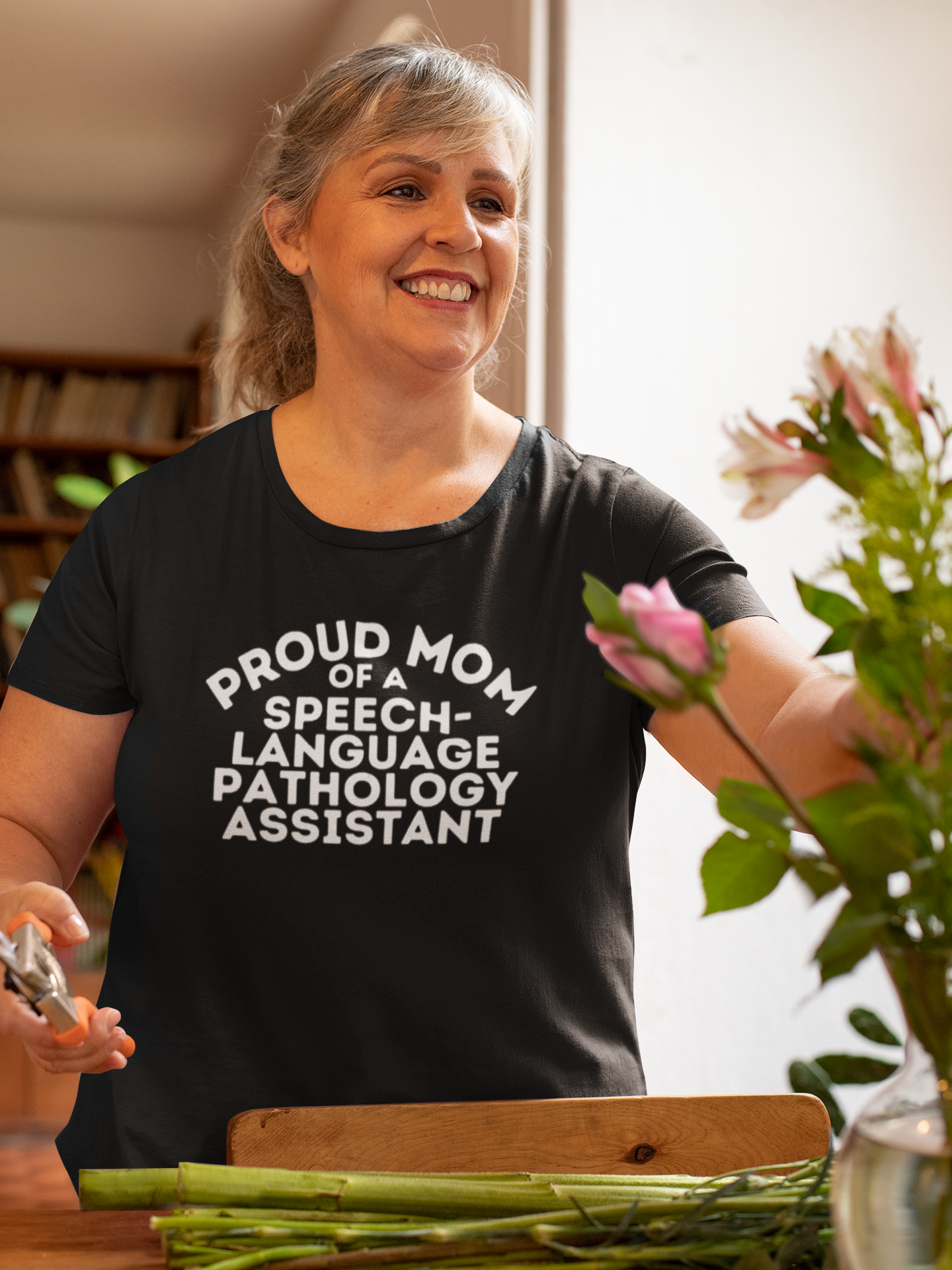 Proud Mom of a Speech-Language Pathology Assistant Tee (SLPA)